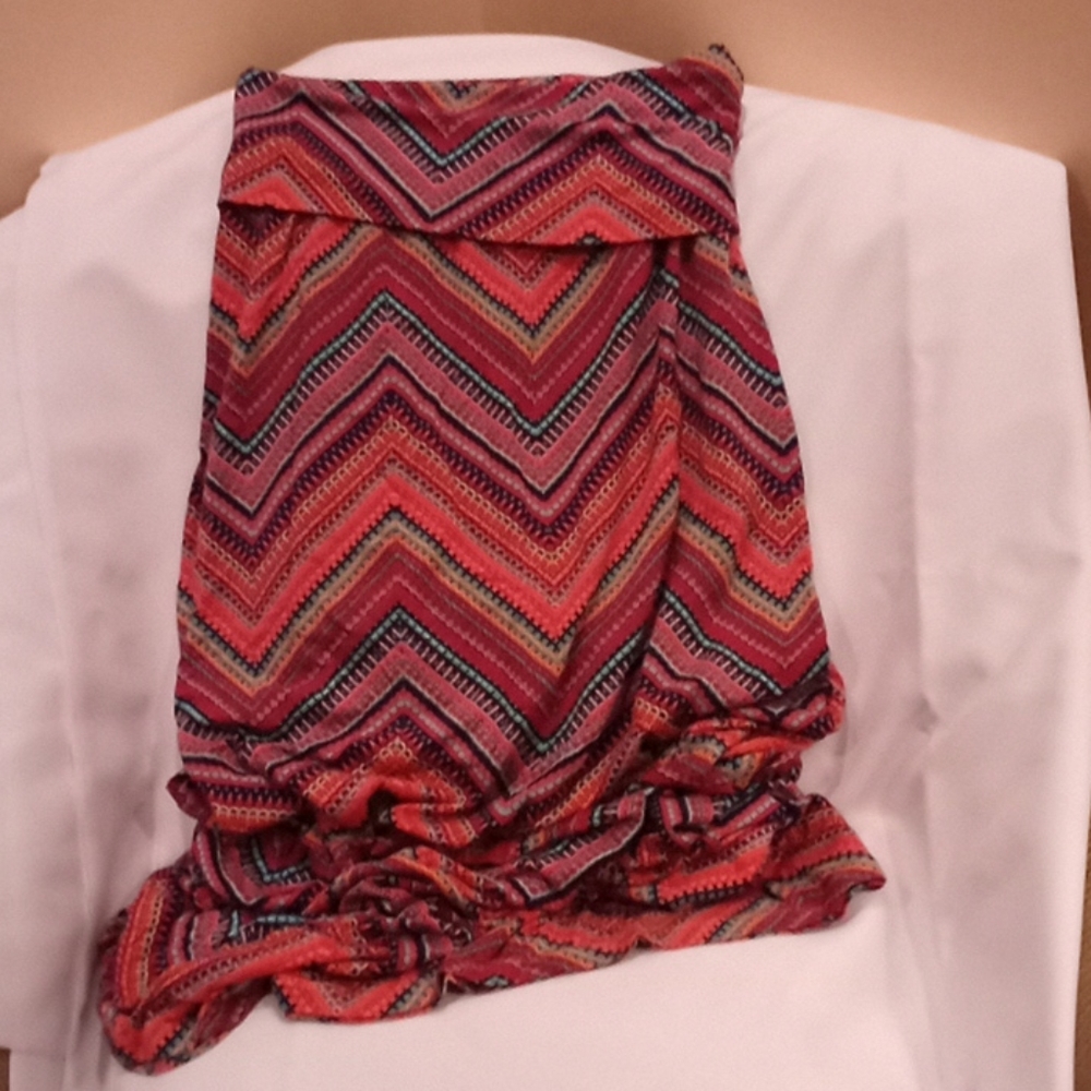Multi color maxi skirt